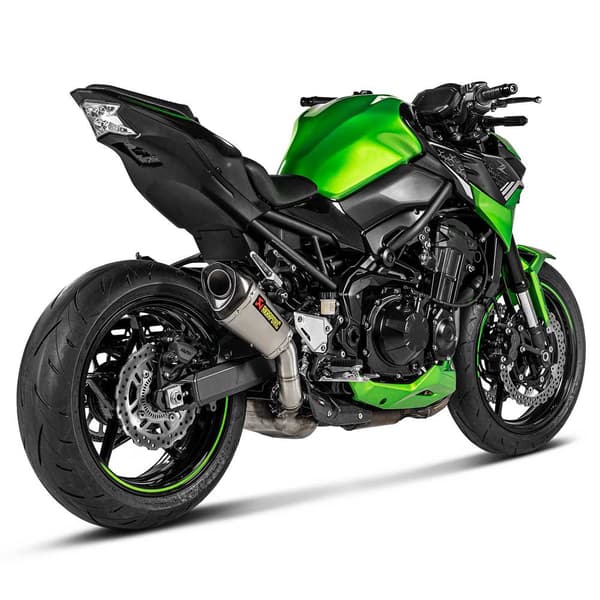 Akrapovic Äänenvaimennin Slip On Line Titanium Z900 20 Not Homologated Ref:s-k9so7-aszt Musta,Hopeinen