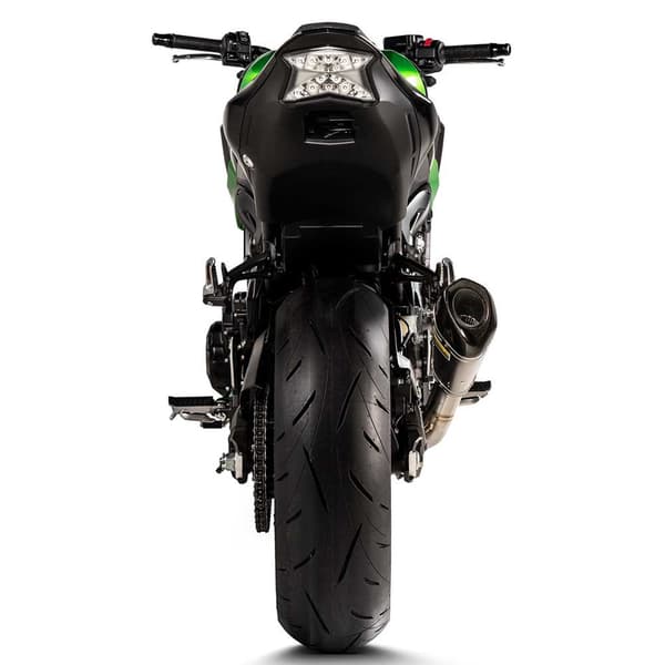 Akrapovic Äänenvaimennin Slip On Line Titanium Z900 20 Not Homologated Ref:s-k9so7-aszt Musta,Hopeinen