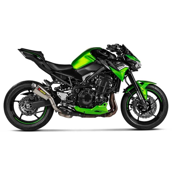 Akrapovic Äänenvaimennin Slip On Line Titanium Z900 20 Not Homologated Ref:s-k9so7-aszt Musta,Hopeinen