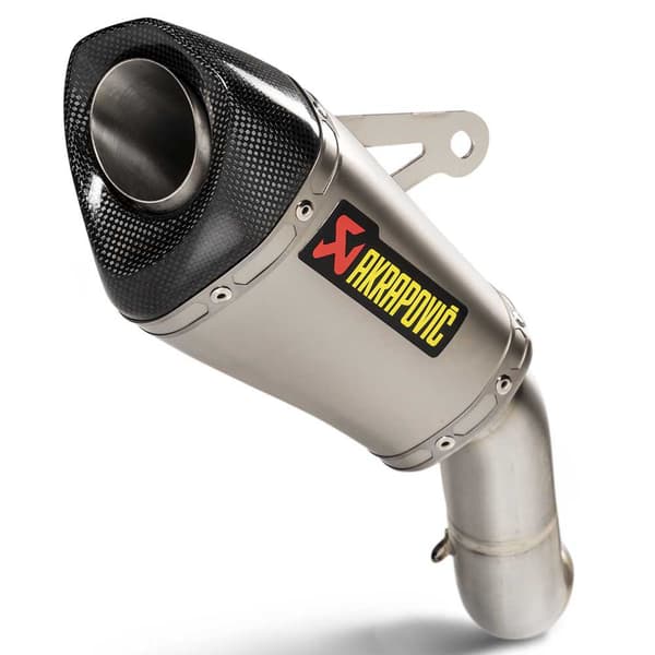 Akrapovic Äänenvaimennin Slip On Line Titanium Z900 20 Not Homologated Ref:s-k9so7-aszt Musta,Hopeinen