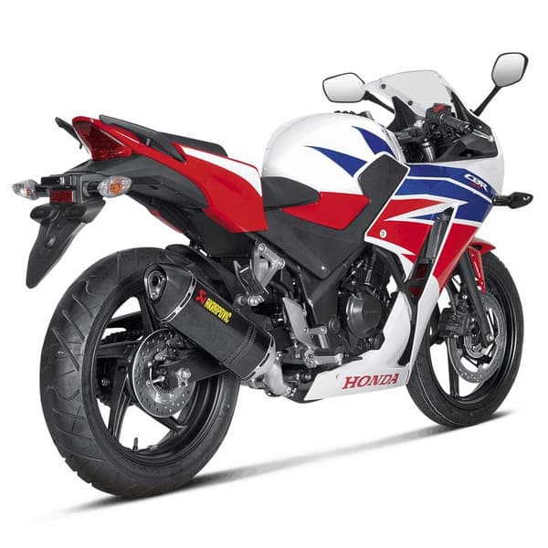 Akrapovic Lyddæmper Slip On Line Carbon Fiber Muffler Cbr300r 14-16 Ref:s-h3so3-rc Sort