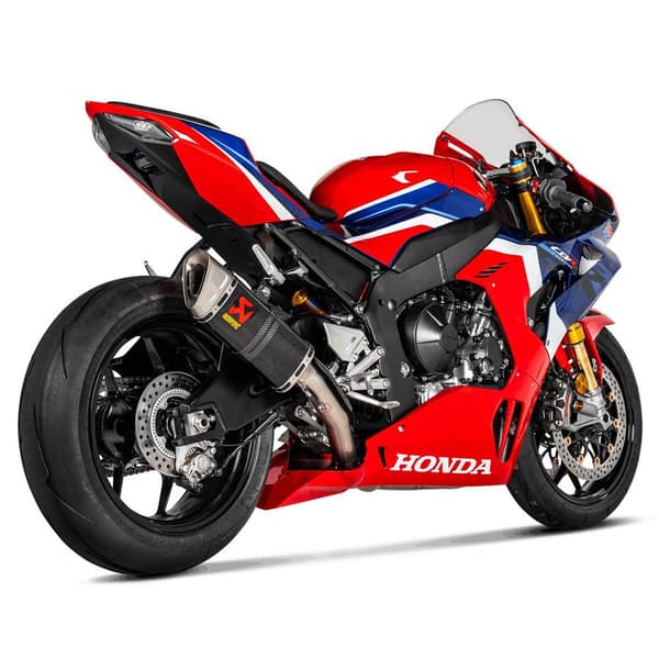 Akrapovic Lyddæmper Slip On Line Carbon Fiber/titanium Muffler Cbr 1000rr-r Fireblade/sp 20 Ref:s-h10so24-apc Sort