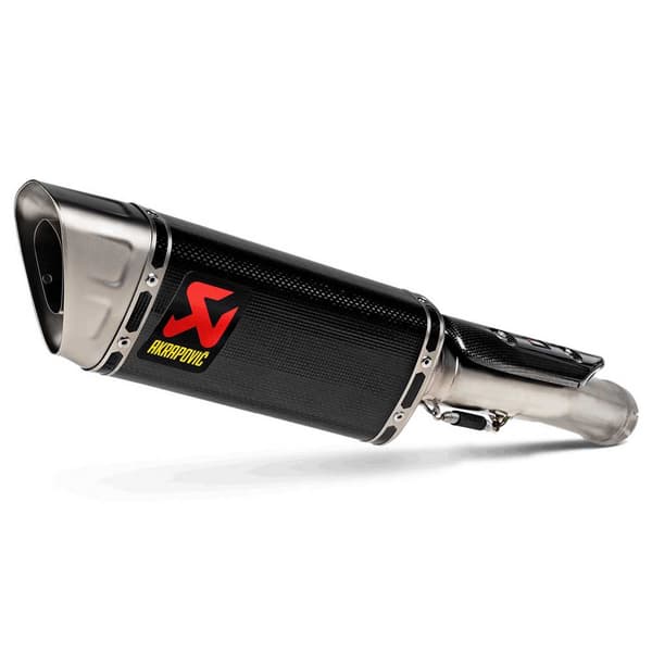 Akrapovic Lyddæmper Slip On Line Carbon Fiber/titanium Muffler Cbr 1000rr-r Fireblade/sp 20 Ref:s-h10so24-apc Sort