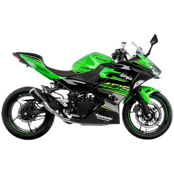 Leovince Slip On Lydpotte Lv-10 Kawasaki Ninja 400 15218b Sort