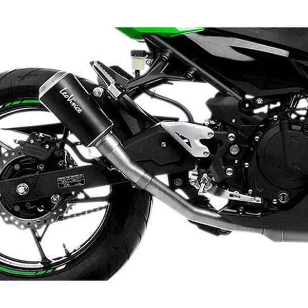 Leovince Slip On Lydpotte Lv-10 Kawasaki Ninja 400 15218b Sort