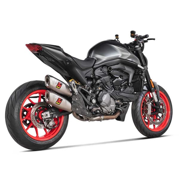 Akrapovic Länkrör Ducati Monster 937 21-22 Silver