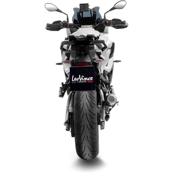 Leovince Homologeret Lyddæmper I Rustfrit Stål Lv-10 Black Edition Bmw S 1000 Xr 20-22 Ref:15257b Søvfarvet