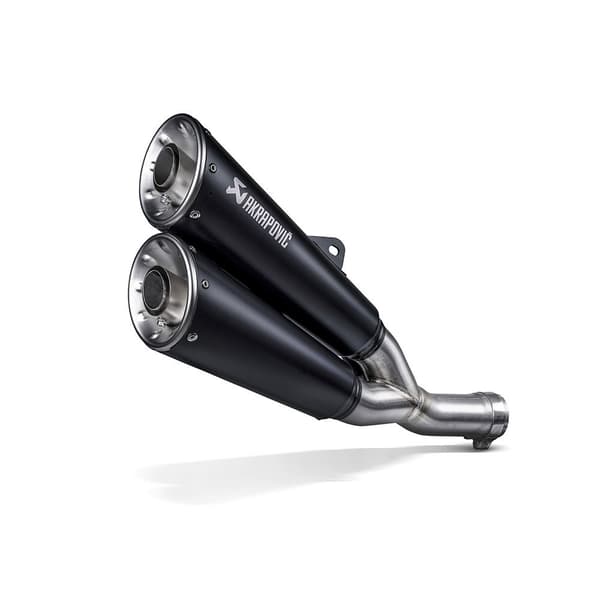 Akrapovic Ikke Homologeret Rustfrit Stål Slip On-lydpotte Black Edition Ducati Ref:s-d8so6-isssbl Søvfarvet