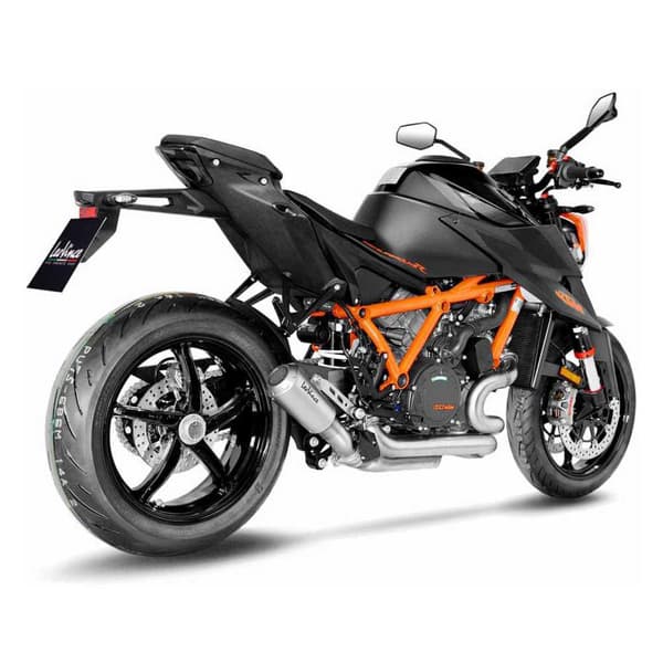 Leovince Ei Homologoitu Ruostumattomasta Teräksestä Valmistettu äänenvaimennin Lv-10 Ktm 1290 Super Duke R 20/1290 Super Duke R/rr/evo 21-22...