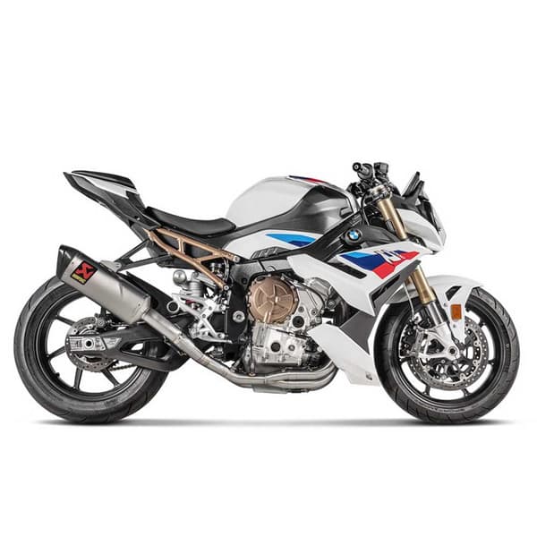 Akrapovic Sa Bmw S 1000 R 21 10so13-rc Ei Hyväksytty Titanium Ja Carbon Koko Linja Järjestelmä Hopeinen