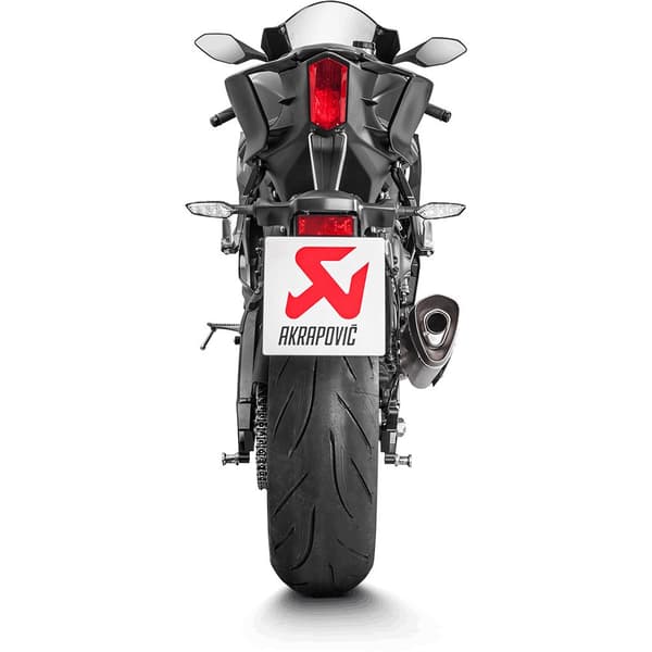 Akrapovic Full Line -järjestelmä Racing Steel&titanium Yzf-r6 Ref:s-y6r9-apt Hopeinen