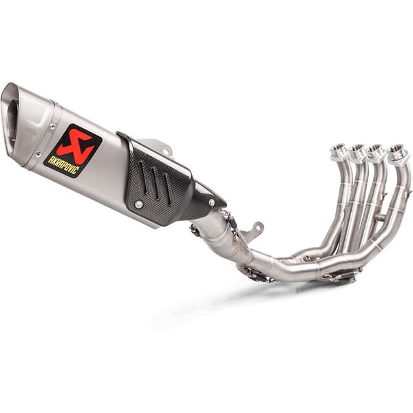 Akrapovic Full Line -järjestelmä Racing Steel&titanium Yzf-r6 Ref:s-y6r9-apt Hopeinen
