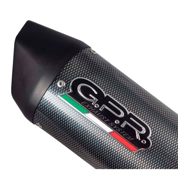 Gpr Exhaust Systems Homologeret Oval Lyddæmper Furore Poppy Honda Cbf 1000/st 06-09 Ref:h.150.fupo Sort