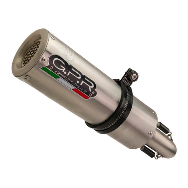 Gpr Exhaust Systems Homologeret Rustfrit Stål Full Line System M3 Inox Yamaha Xsr 125 21-22 Ref:e5.co.y.231.cat.m3.it Søvfarvet