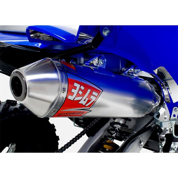 Yoshimura Usa Ej Homologerad Oval Cone Rostfritt Stål Och Aluminium Comp Full Line System Rs2 Raptor 700 06-14 Silver