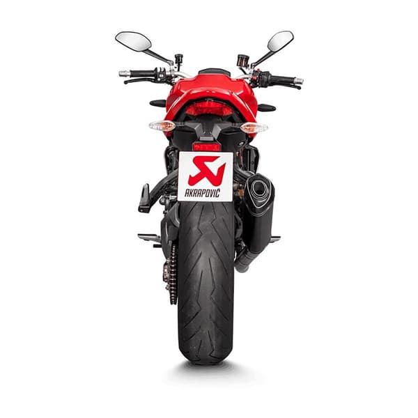 Akrapovic Lyddæmper Slip On Line Monster 1200-s/monster 821 17-18 Ref:s-d12so8-rtbl Sort