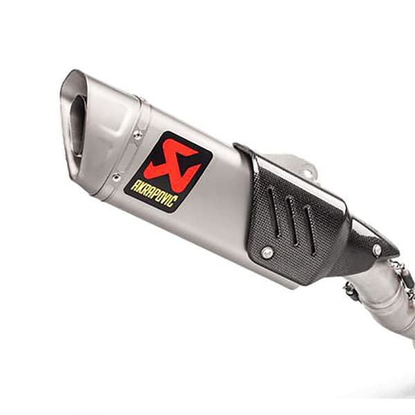 Akrapovic Äänenvaimennin Muffler Ref:m-ap00806t Hopeinen