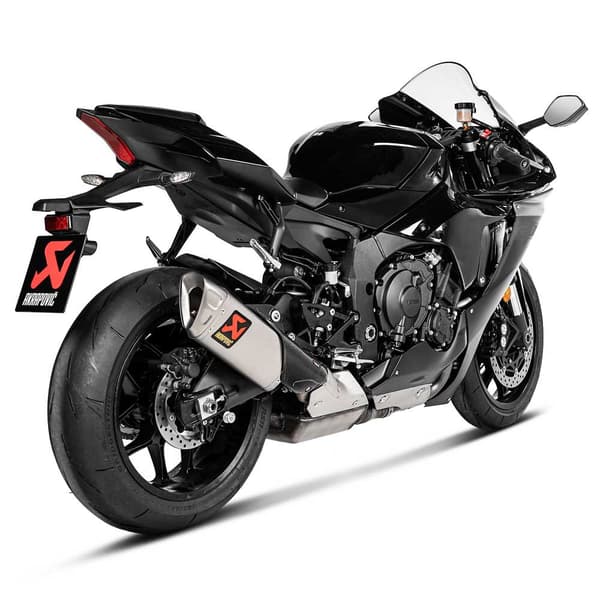 Akrapovic Lyddæmper Slip On Line Titanium Yzf-r1 20 Ref:s-y10so18-haplt Sort,Søvfarvet