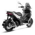 Miniatyrbillede 2 af 4: Leovince Ikke Homologeret Full Line System Gp Corsa Aprilia Sr Gt 125/200 Sr Gt 22 Ref:15500 Søvfarvet