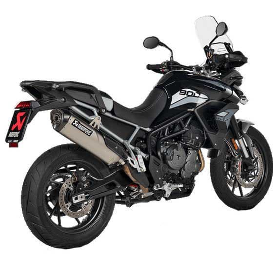 Akrapovic Slip On Line Titanium Tiger 900 20-21 Ref:s-t9so3-hrt Hopeinen
