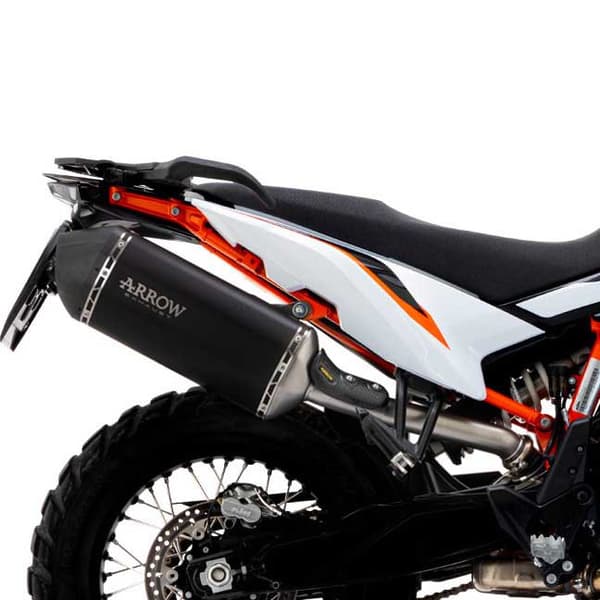 Arrow Titanium Dark With Carbon End Cap Husqvarna Norden Sonora 901 ´22 Lyddæmper Søvfarvet