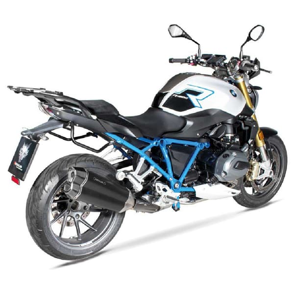 Remus 8 R 1200 R 17 Stål R 1200 R 17 Homologeret Slip On-lydpotte Sort
