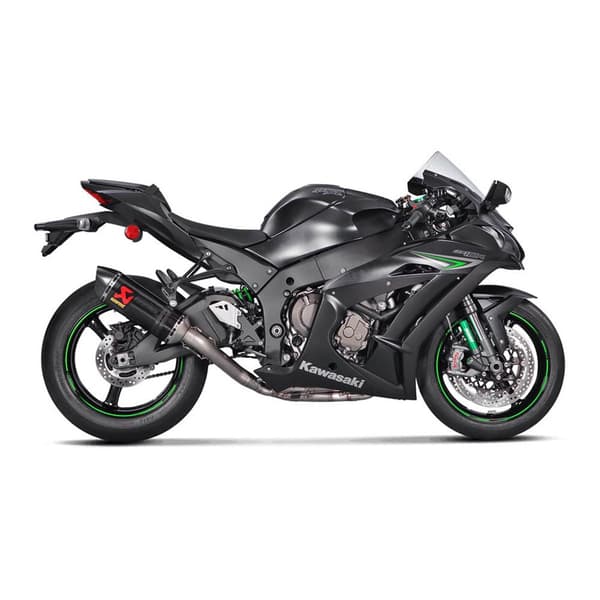 Akrapovic Full Line System Racing Steel&carbon Zx-10r 16-18 Ref:s-k10r9-zc Søvfarvet