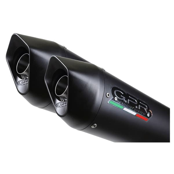 Gpr Exhaust Systems Ljuddämpare Furore Dual Slip On Fjr 1300 06-16 Homologated Svart