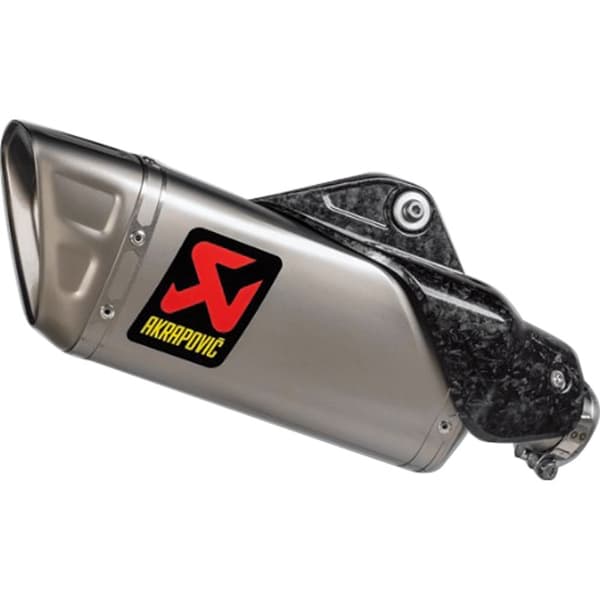 Akrapovic Yamaha Titanium Slip On Lyddæmper Mt-10/sp 2022 Søvfarvet