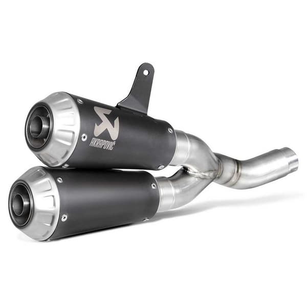 Akrapovic Lyddæmper Slip On Line Titanium Scrambler Icon/urban Enduro/classic/full Throttle 18 Ref:s-d8so4-cubtbl/1 Sort,Søvfarvet
