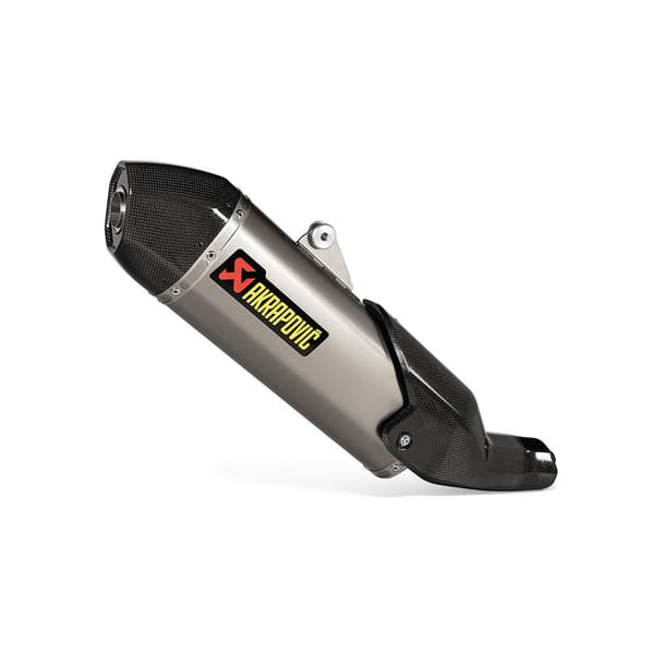 Akrapovic Homologeret Tuv Euro Ducati Ref:s-d9so19-hjat 5 Titanium Glide På Lyddæmper Søvfarvet