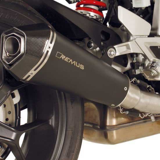 Remus Hypercone Rustfrit Stål T Homologeret Slip On-lydpotte Cb 1000 R Sc80 107 Kw 18 Euro 4 No Sort
