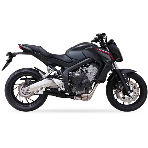 Ixil Homologeret Rustfrit Stål Full Line System Dual Hyperlow Xl Honda Cb 650 F 14-18/cb 650 R 19-20/cbr 650 F 15-18/cbr 650 R 19-20 Søvfarvet