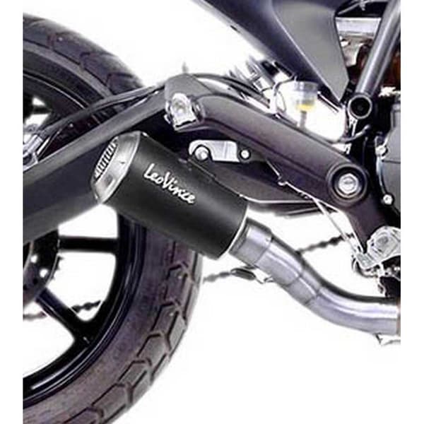 Leovince Slip-on Lyddæmper I Rustfrit Stål Lv-10 Ducati 15206b Sort