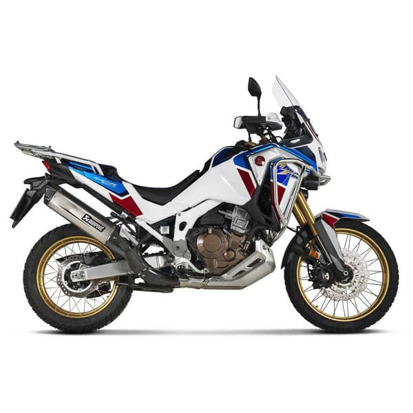 Akrapovic Lyddæmper Slip On Line Titanium Muffler Crf1100l Africa Twin 20 Ref:s-h11so2-hgjt Sort,Søvfarvet