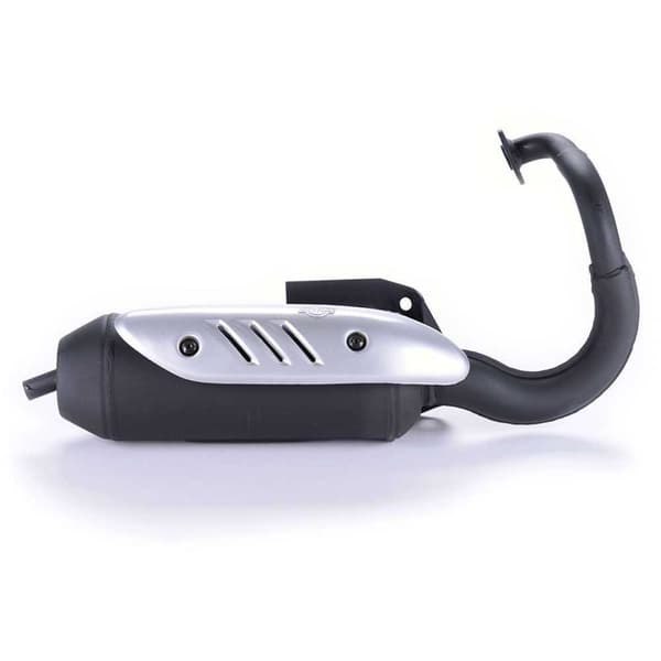 Leovince Homologerat Stål Komplett Linjesystem Sitoplus Peugeot Looxor 50 Injection 04-05/metal X 50 03/squab 95-97/trekker 50 98-00 Ref:0568 Silver