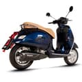 Pikkukuva 3 / 4: Akrapovic Ss Black Edition Vespa Gts Super 300/sei Giorni/tech 21 13so4-hraatbl Hyväksytty Ruostumaton Steel Ja Carbon Lipsahdus Päällä...