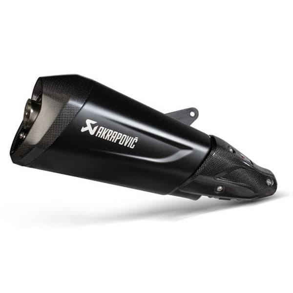 Akrapovic Ss Black Edition Vespa Gts Super 300/sei Giorni/tech 21 13so4-hraatbl Hyväksytty Ruostumaton Steel Ja Carbon Lipsahdus Päällä...