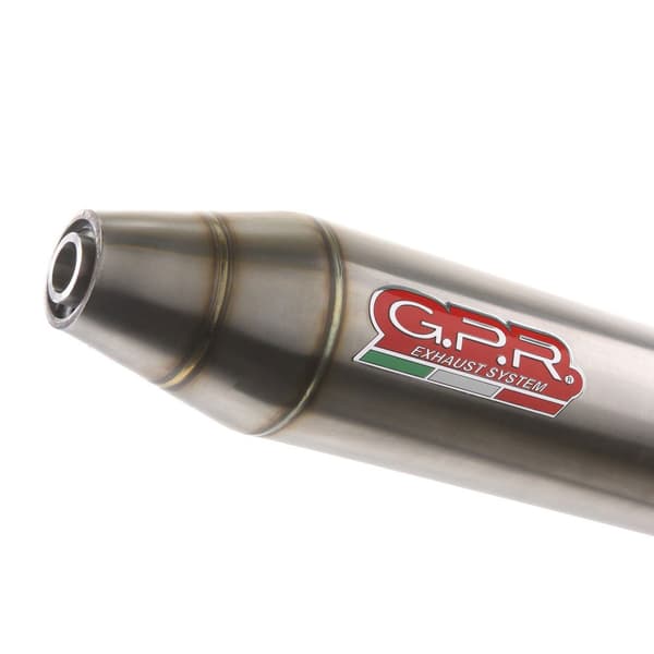Gpr Exhaust Systems Homologeret Slip On-lydpotte I Rustfrit Stål Deeptone Atv Aeon Cobra 420 22-23 Søvfarvet