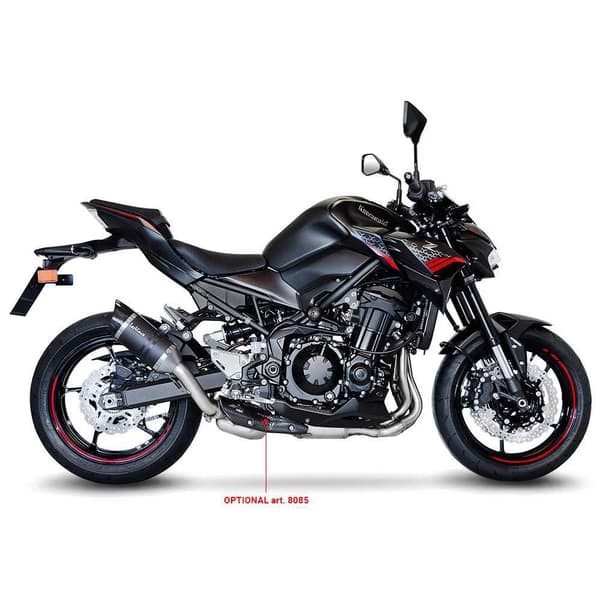 Leovince Homologerad Kolljuddämpare Lv Pro Kawasaki Z 900 20-22 Ref:14333e Silver