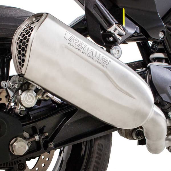 Remus Fra Nxt For Husqvarna Vitpilen 701/svartpilen 701 2018 Euro 4 Ec Link Rør