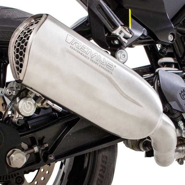 Remus Fra Nxt For Husqvarna Vitpilen 701/svartpilen 701 2018 Euro 4 Ec Lyddæmper