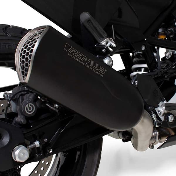 Remus Fra Nxt For Husqvarna Vitpilen 701/svartpilen 701 2018 Euro 4 Ec Lyddæmper