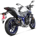 Miniatyrbild 3 av 5: Akrapovic Full Line System Racing Steel&carbon Yzf-r25 14-18/mt-03 16-17 Ref:s-y3r1-apc Silver