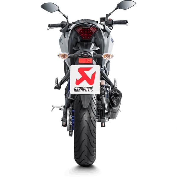 Akrapovic Full Line System Racing Steel&carbon Yzf-r25 14-18/mt-03 16-17 Ref:s-y3r1-apc Silver