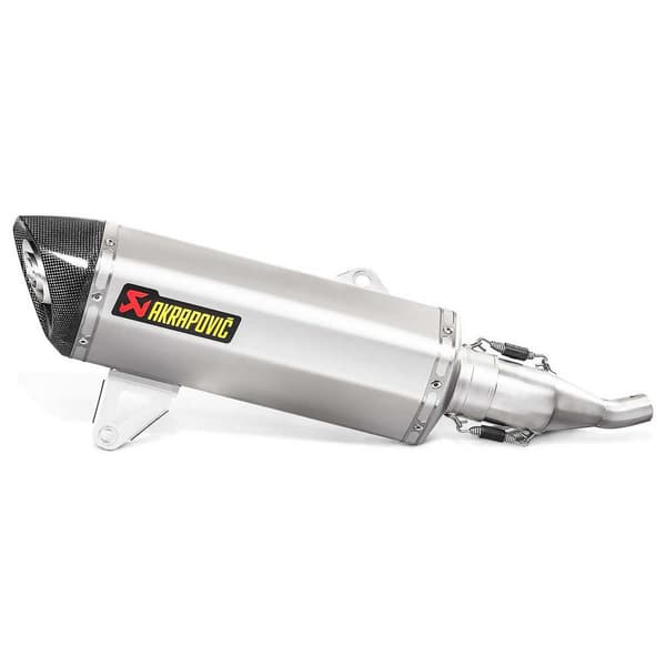 Akrapovic Lyddæmper Slip On Line Stainless Steel/carbon Fiber Muffler X-max 125 19 Ref:s-y125so5-hrss/1 Søvfarvet