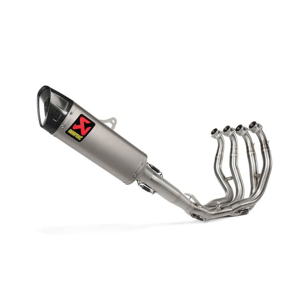 Akrapovic Full Line System Suzuki Ref:s-s13r1-aplt Not Homologated Titanium Søvfarvet