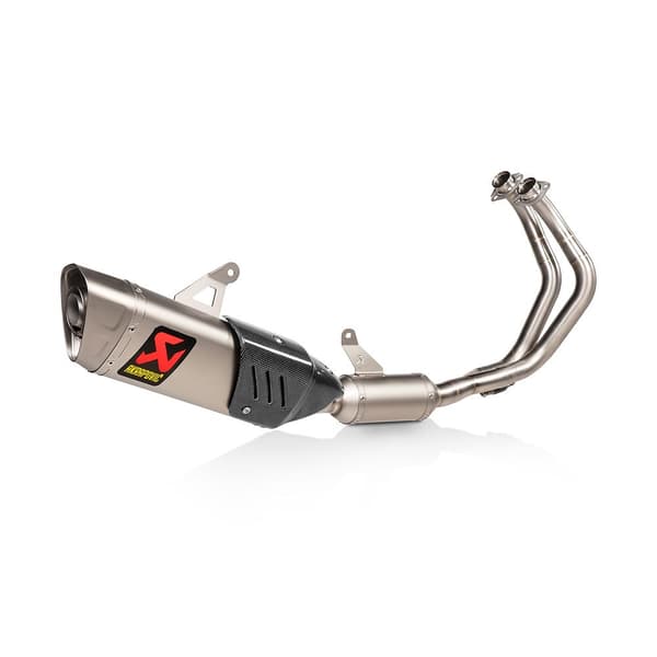 Akrapovic Ikke Homologeret Titanium Full Line System Racing Yamaha Ref:s-y7r12-apt Søvfarvet