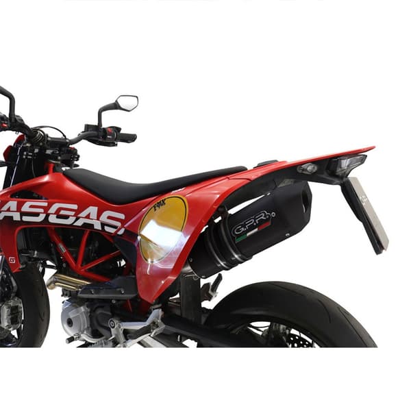 Gpr Exhaust Systems Homologeret Lyddæmper Db Killer Link Pipe Catalyst Gas Gas Sm 700 2023-2024 E5 Søvfarvet