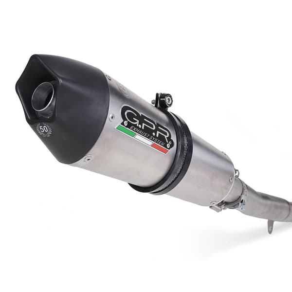 Gpr Exclusive Äänenvaimennin Gpe Anniversary Titanium Slip On Cbr 1000 Rr 14-16 Not Homologated Musta,Hopeinen